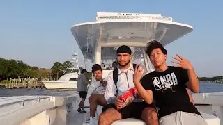 Fishing On The Rich American Teenagers Boat