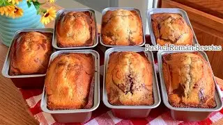 Panque casero suave y esponjoso para vender riquísimo panque marmoleado 😋