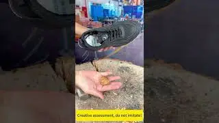 safety shoes testing D211TKV #safetyshoes #workboots #workshoes