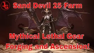 Sand Devil 25 Farm + Ascending New Lethal Gear! Raid Shadow Legends 