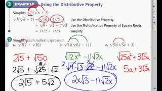 Lesson 11 2 expressions with Radicals