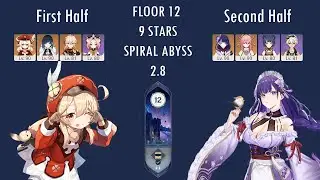 Klee & Raiden | 2.8 Spiral Abyss Floor 12 (9 Stars) | Genshin Impact