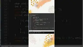 C program to convert lower case string to upper case // C programming // C tutorials