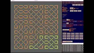 Making a Kolam in KnotPlot