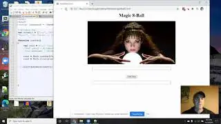 Magic8Ball -- Display random responses