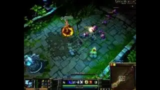 League of Legends Scorched Earth Xerath testing new skin and map