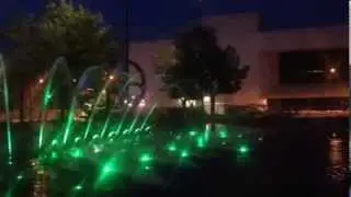 Cowles Commons - Lauridsen Fountain Testing