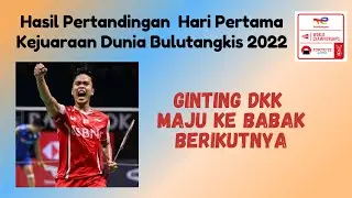 Hasil Pertandingan Hari Pertama Kejuaraan Dunia Bulutangkis 2022 (BWF World Championships 2022)