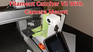 Anycubic Kobra 3 Filament Poop Catcher Version 2 | With Camera Mount