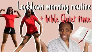 PRODUCTIVE morning routine + morning quiet time with Jesus