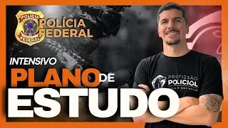 PLANO DE ESTUDO IDEAL PARA O CONCURSO DA PF ADMINISTRATIVO
