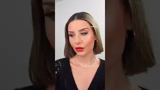 An Armani Look💄 #makeuplook #makeup #eyeliner #redlip