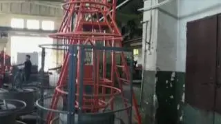 Бухтодержатель вертикальный приводной