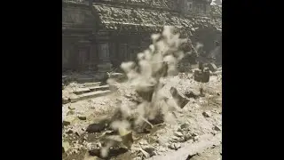 Procedural fracturing destruction VFX with DataFlow, Niagara Fluids, and Blueprints in Unreal Engine