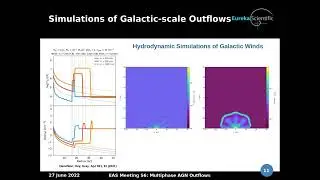 Hydrodynamic Simulations of Large-scale AGN-driven Outflows