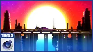 Futuristic Animation loop Cinema 4D