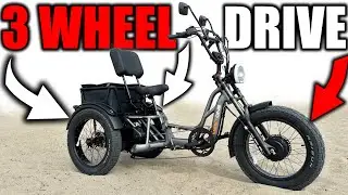 This Dual Motor Electric TRIKE is a MONSTER - MeetOne Tour Review