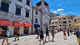 Walking in Kotor, Montenegro (4K)