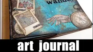 art journal | two page layout