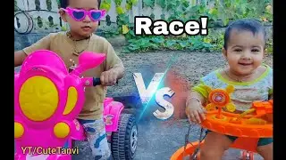 शिव और तन्वी के बीच मे रेस हो रही हैं😀