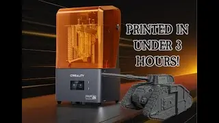 Halot Mage Pro Review - Printing Whole 28mm  Scale Tanks Under 3 hours?!