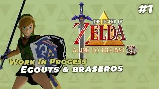 Zelda ALTTP Remake - WIP #1 - Sewers and braseros