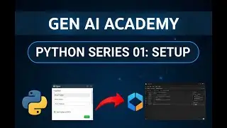 Python Lesson 01 | Python & VS Code Download and Installation