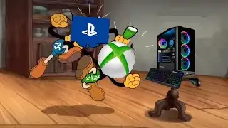Cuphead Show Meme (PlayStation Vs Xbox)  