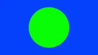 Blue & Green Screen Circle Transition