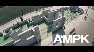 First Parkour Park in Madrid OPENING!