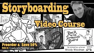 NEW Class Sneak Peek! Storyboarding with Woody Woodman 