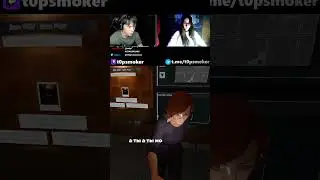 КИНУЛА ЗАПРЕТКУ | twitch.tv/t0psmoker | #twitch #стрим #phasmophobia #юмор #t0psmoker
