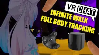How to walk in full body tracking, infinite walk, fbt - VRChat