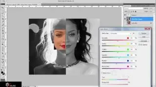 Adobe Photoshop Cs4 Resmin Yarısını Negatif Yapıp İşlem Uygulama