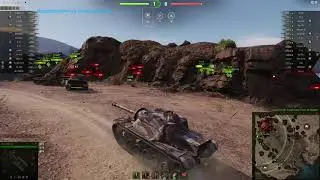 WOT игра на ПТ, монтаж со стрима.