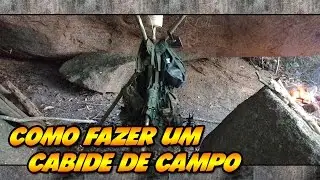 COMO FAZER UM CABIDE DE CAMPO