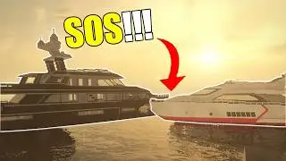 MASSIVE YACHT Vs OTHER SHIPS In Teardown!!!