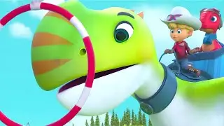 Obstacle Course! | Dino Ranch