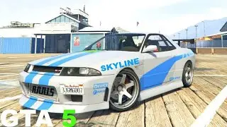 GTA 5 ONLINE  КАК ПОЛУЧИТЬ НИССАН СКАЙЛАЙН