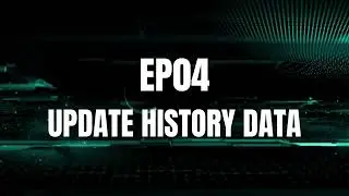 (ASMR) EP04 - Update History Data (Real time update from MT5 to python database)