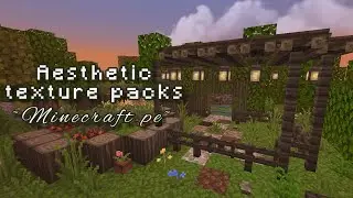 Aesthetic texture packs | Mcpe 💗🍃✨