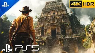 Indiana Jones - NEW Gameplay Reveal (PS5) Realistic ULTRA Graphics Gameplay [4K60FPS]