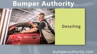 Bumper repair shop
