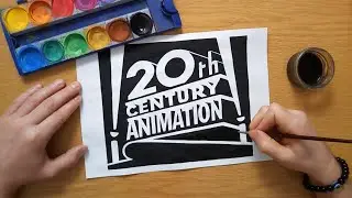 How to draw the 20th Century Animation logo