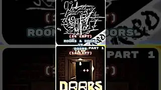 Rooms & Doors vs Doors (Part 1) #edit #shorts #roblox #robloxrooms #robloxdoors #1v1