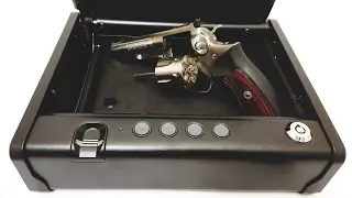 Sentry Safe Biometric Quick Access Pistol Safe Mode # QAP1BEl (setup and review)