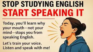 Stop Studying English, Start Speaking It | 5 Minutes a Day to Fluency | Speak Fluently English ✅️