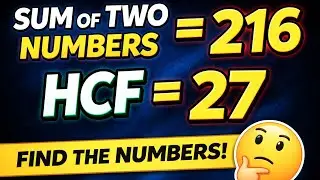 Most Students fail this HCF question. can you solve it?