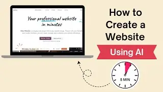 How To Create A Website in 5 Minutes For FREE | FREE AI Website Builder (No-Code)