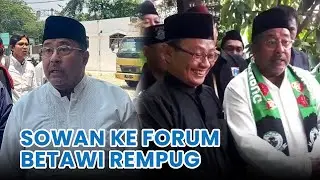 Rano Karno Temui Ketua Forum Betawi Rempug
